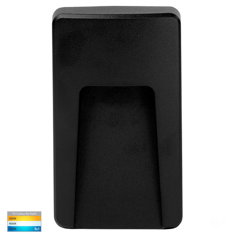 Seefore Polycarbonate Black LED Step Light - HV3223T-BLK