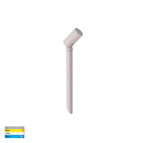 Spar Aluminium White Spike or Surface Mounted Spot Light - HV1433T-WHT