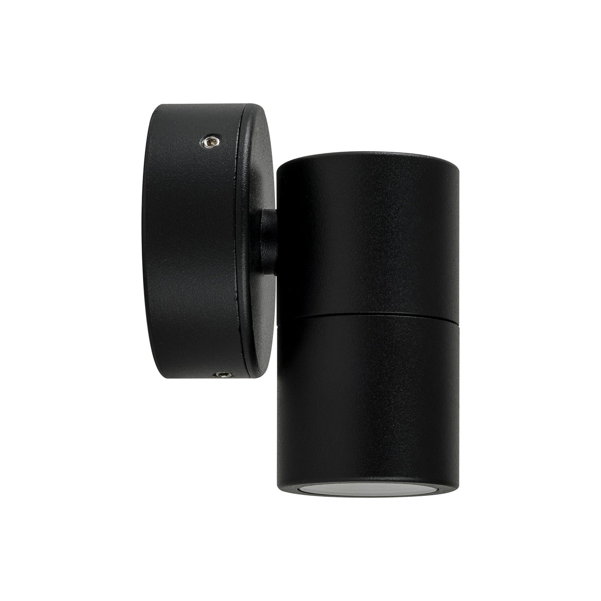 Mini Tivah Black Fixed Down Wall Pillar Lights - HV1127MR11NW