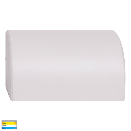 Ridge Aluminium White LED Step Light - HV3283T-WHT