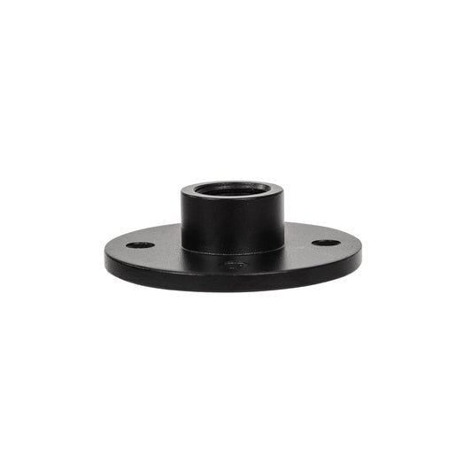 Black Surface Mounted Base to suit Garden Spike Lights - HV151-BLK-BASE
