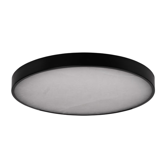 Auster Black Trim with Alabaster Glass to suit HV5865S-WHT - HV5865-4-BLKALB