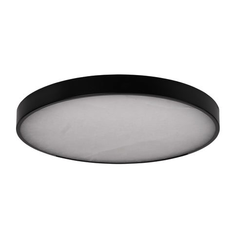 Auster Black Trim with Alabaster Glass to suit HV5865S-WHT - HV5865-4-BLKALB