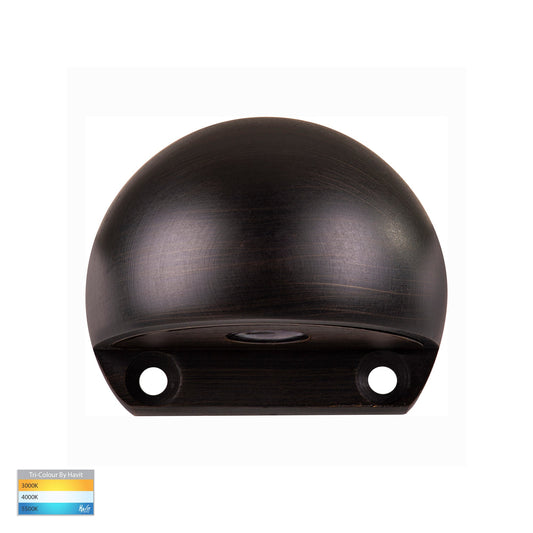 Occhio Antique Brass LED Eyelid Step Light - HV3281T-AB-12V