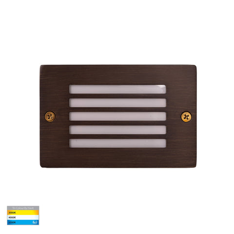 Ardam Antique Brass LED Step Light - HV3295T-AB-12V
