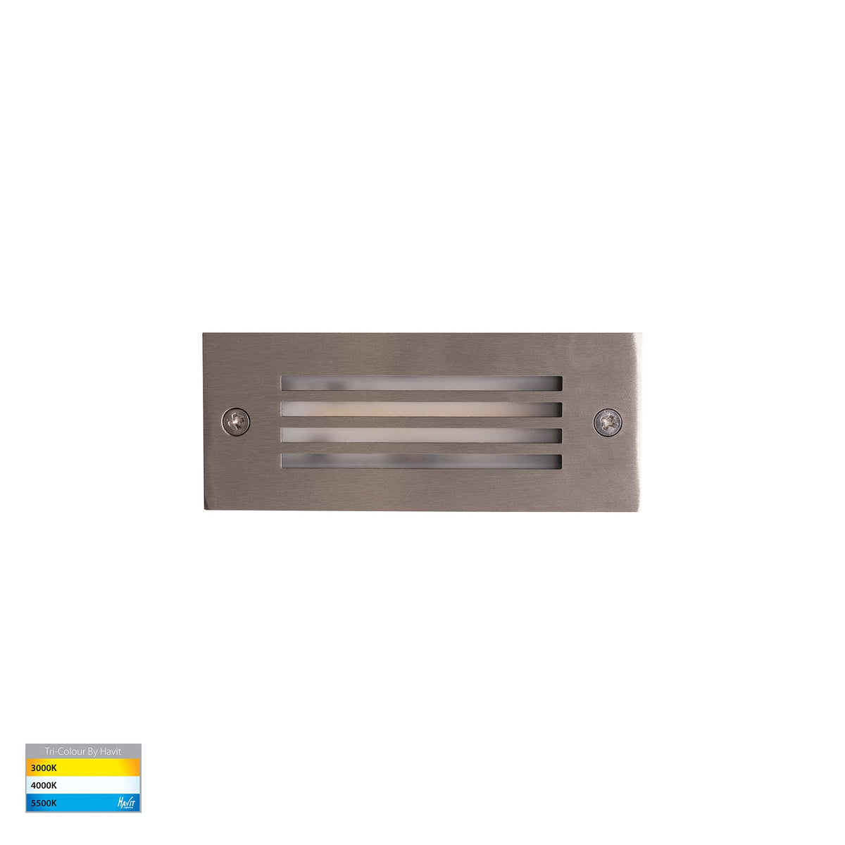 Bata 316 Stainless Steel 3w LED Brick Light - HV3008T-SS316-12V