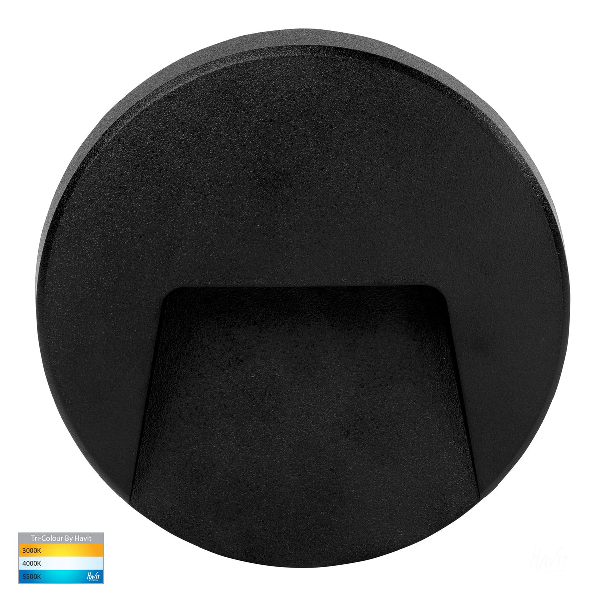 Seefore Polycarbonate Black LED Step Light - HV3221T-BLK