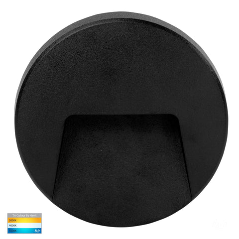Seefore Polycarbonate Black LED Step Light - HV3221T-BLK