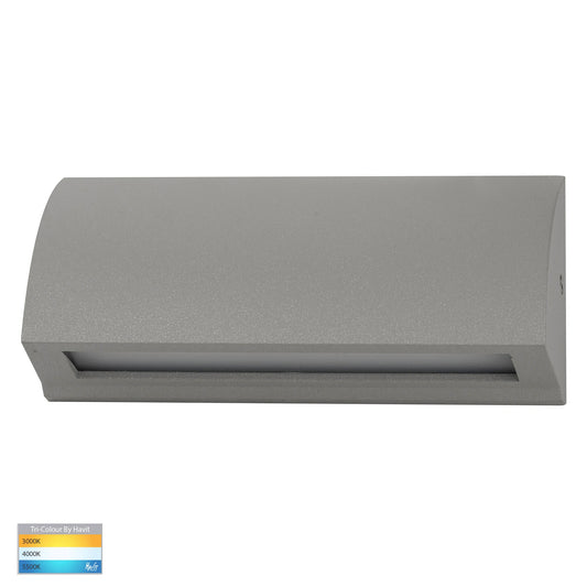 Taso 3.5w Silver TRI Colour LED Step Light - HV3270T-SLV-12V