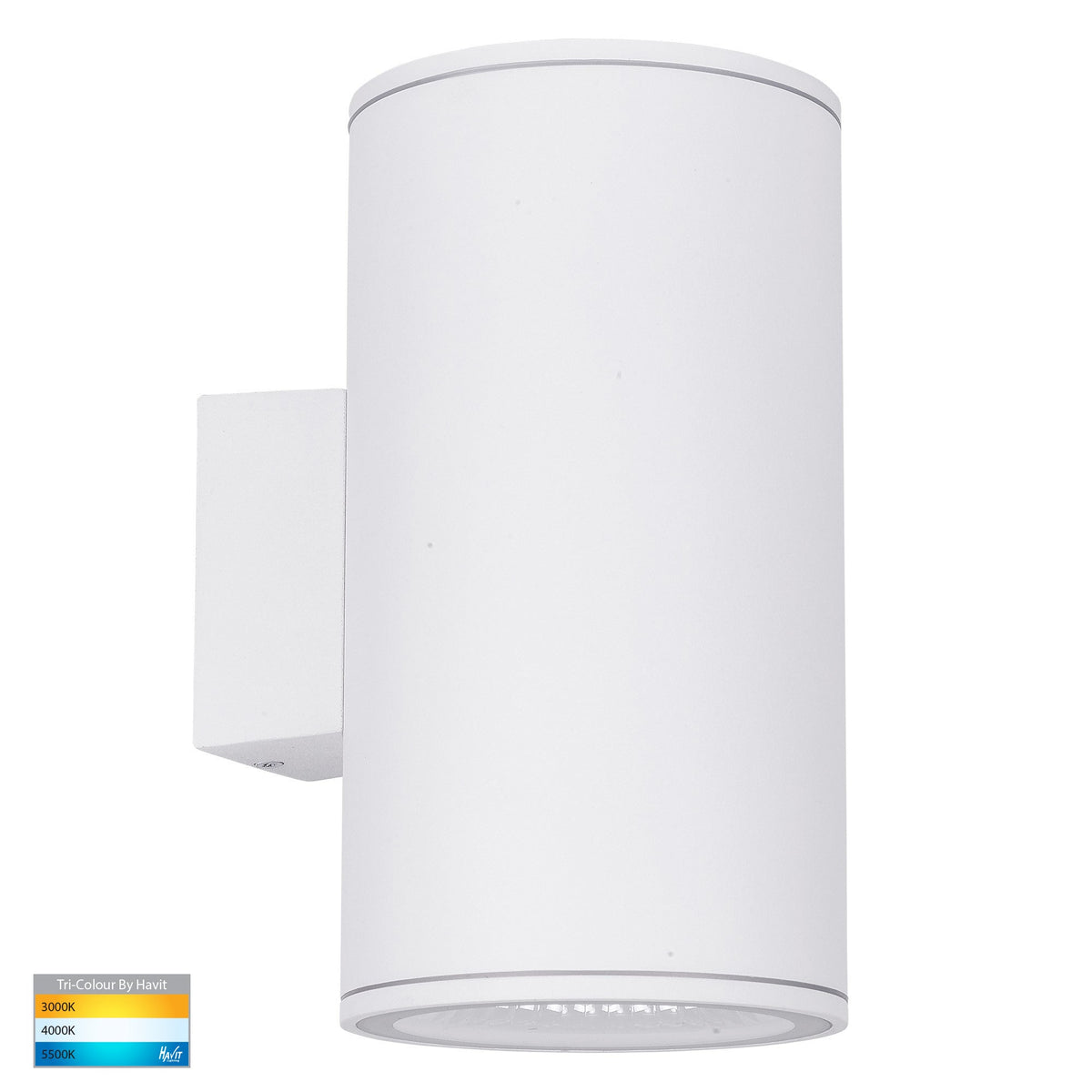 Porter Large White Up & Down LED Wall Light - HV3629T-WHT
