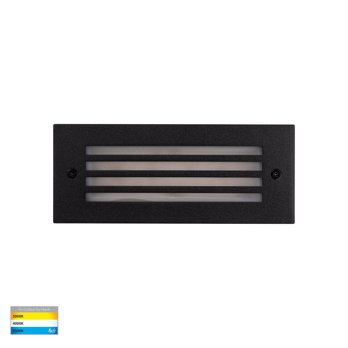 Bata Black 6w LED Brick Light - HV3006T-BLK-12V