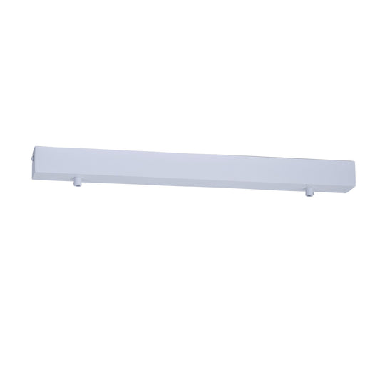 HV9705-5050-WHT- 500mm Rectangle Surface Mounted White Pendant Canopy - HV9705-5050-WHT