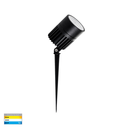 Oasis Black 24w LED Garden Spike Light - HV1429T-24W
