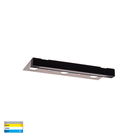 Preston Black LED Coping Light - HV3298T-BLK-12V