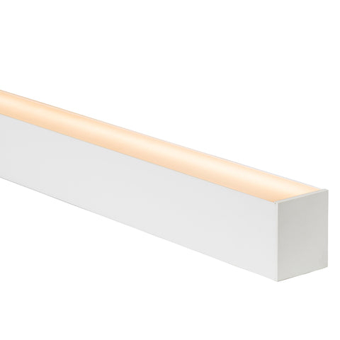 White Deep Square Profile - HV9693-6070-WHT-3M