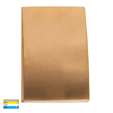 Pelase Solid Brass LED Step Light - HV3292T-BR-12V