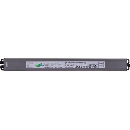 100W Dali 2 + Push Dim Dimmable LED Driver - HV96632-24V100W