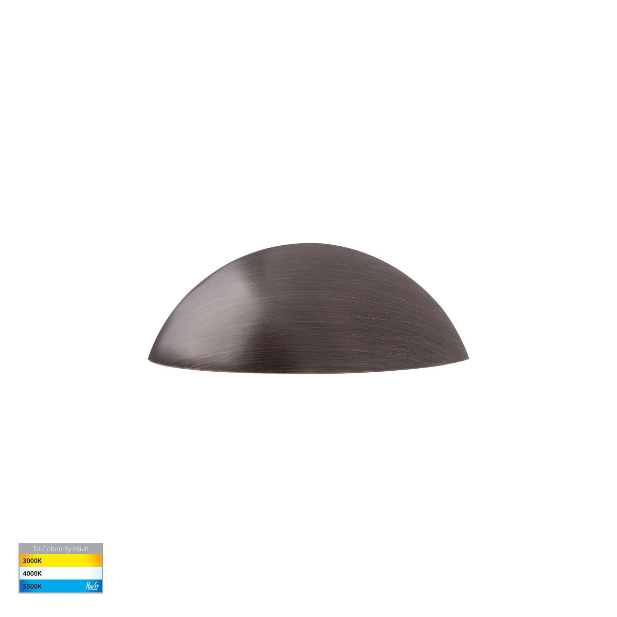 Curva Antique Brass LED Step Light - HV3251T-AB-12V