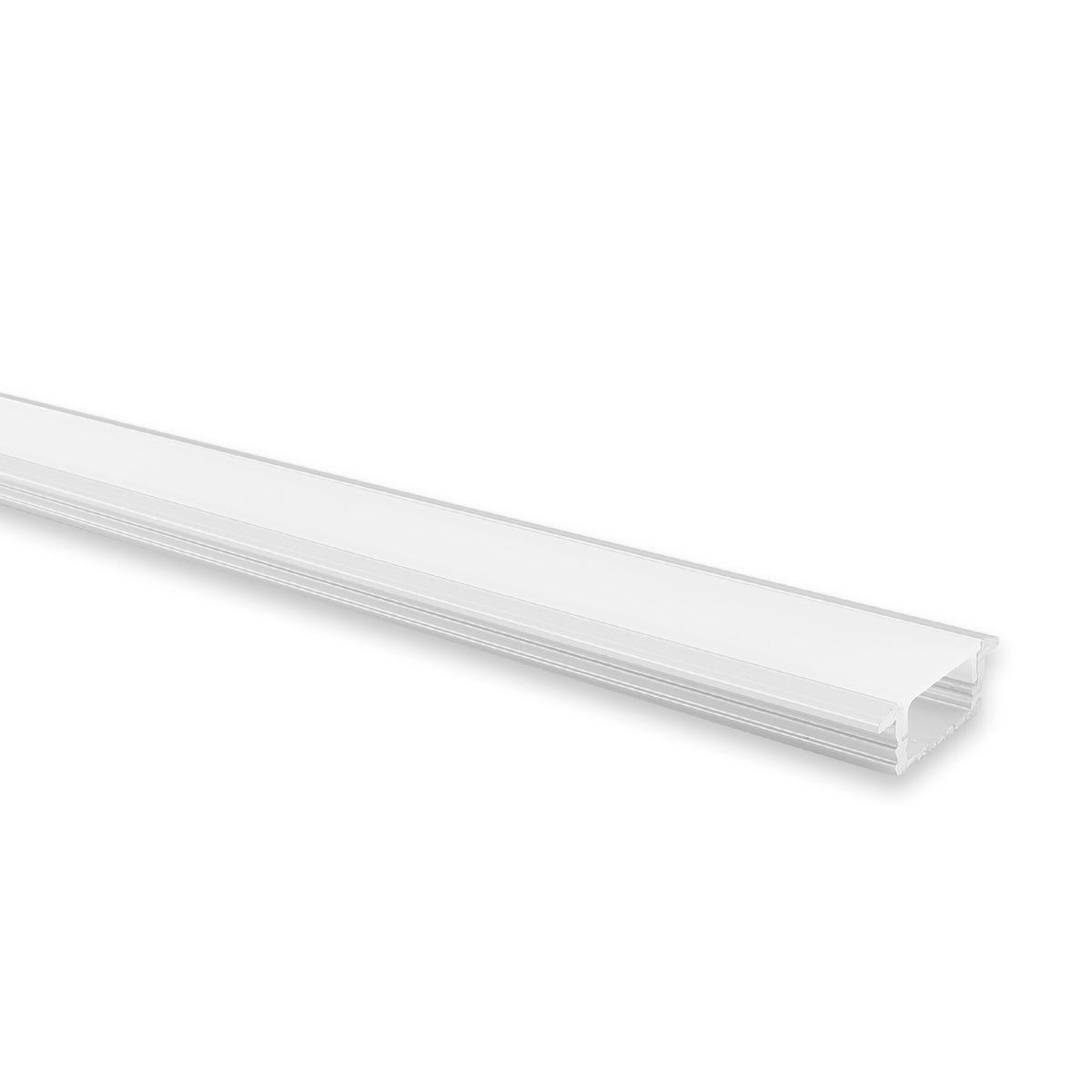 Shallow Square Winged Aluminium Profile 2m Length - HV9699-2308-2M