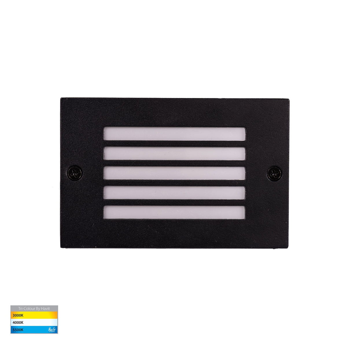 Ardam Black LED Step Light - HV3295T-BLK-12V