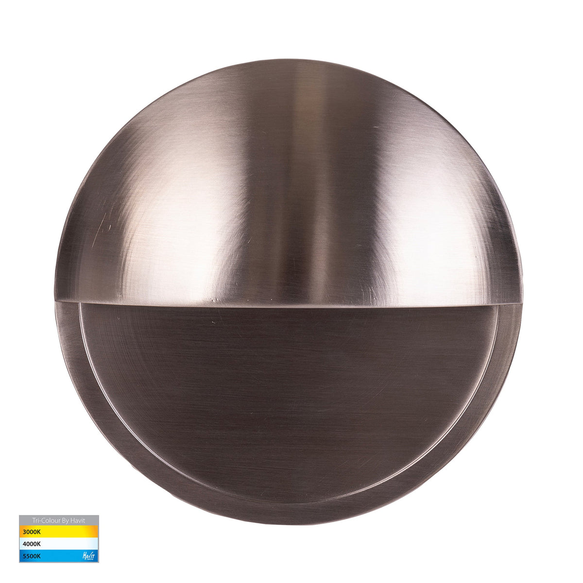 Veko 316 Stainless Steel Step Lights with Eyelid - HV2929T-SS316-12V
