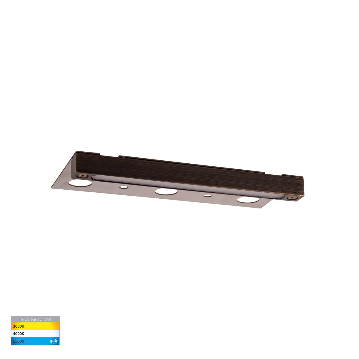 Preston Antique Brass LED Coping Light - HV3298T-AB-12V