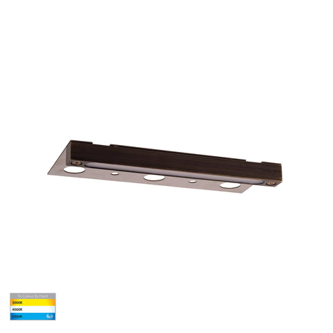 Preston Antique Brass LED Coping Light - HV3298T-AB-12V