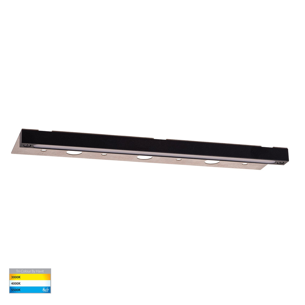 Preston Black LED Coping Light - HV3299T-BLK-12V