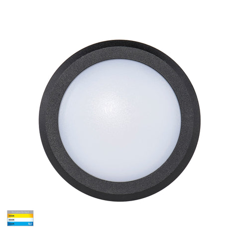 Nava Black LED Step Lights - HV2960T-BLK-12V