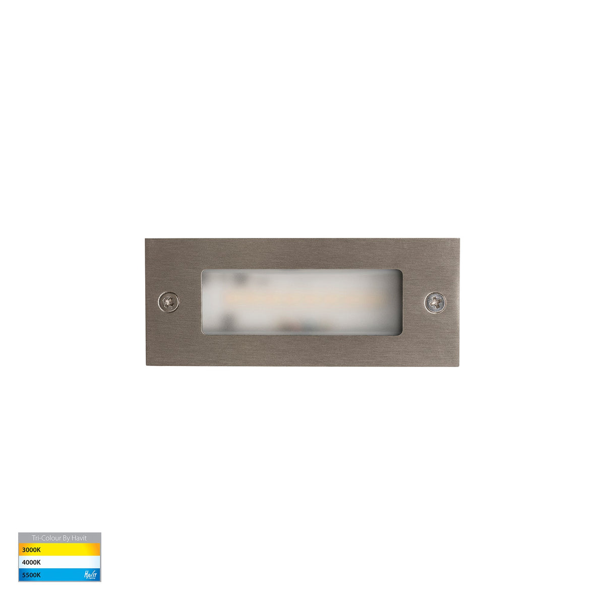 Bata 316 Stainless Steel 3w LED Brick Light - HV3007T-SS316-240V