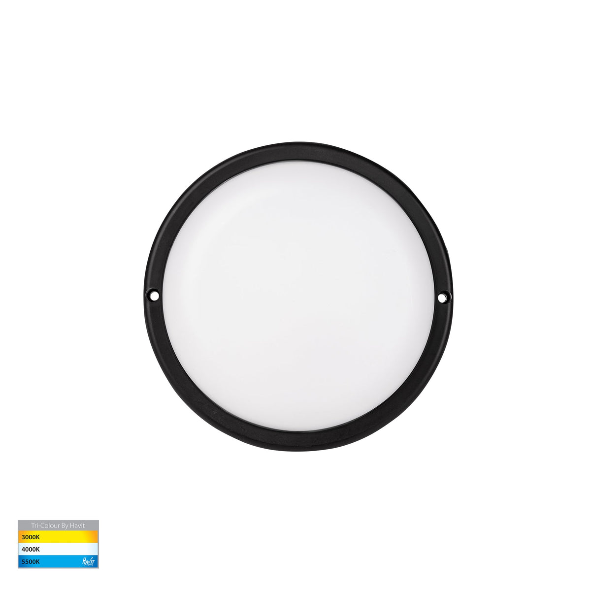 Muovi Polycarbonate Black Wall or Ceiling Light - HV3523T-BLK