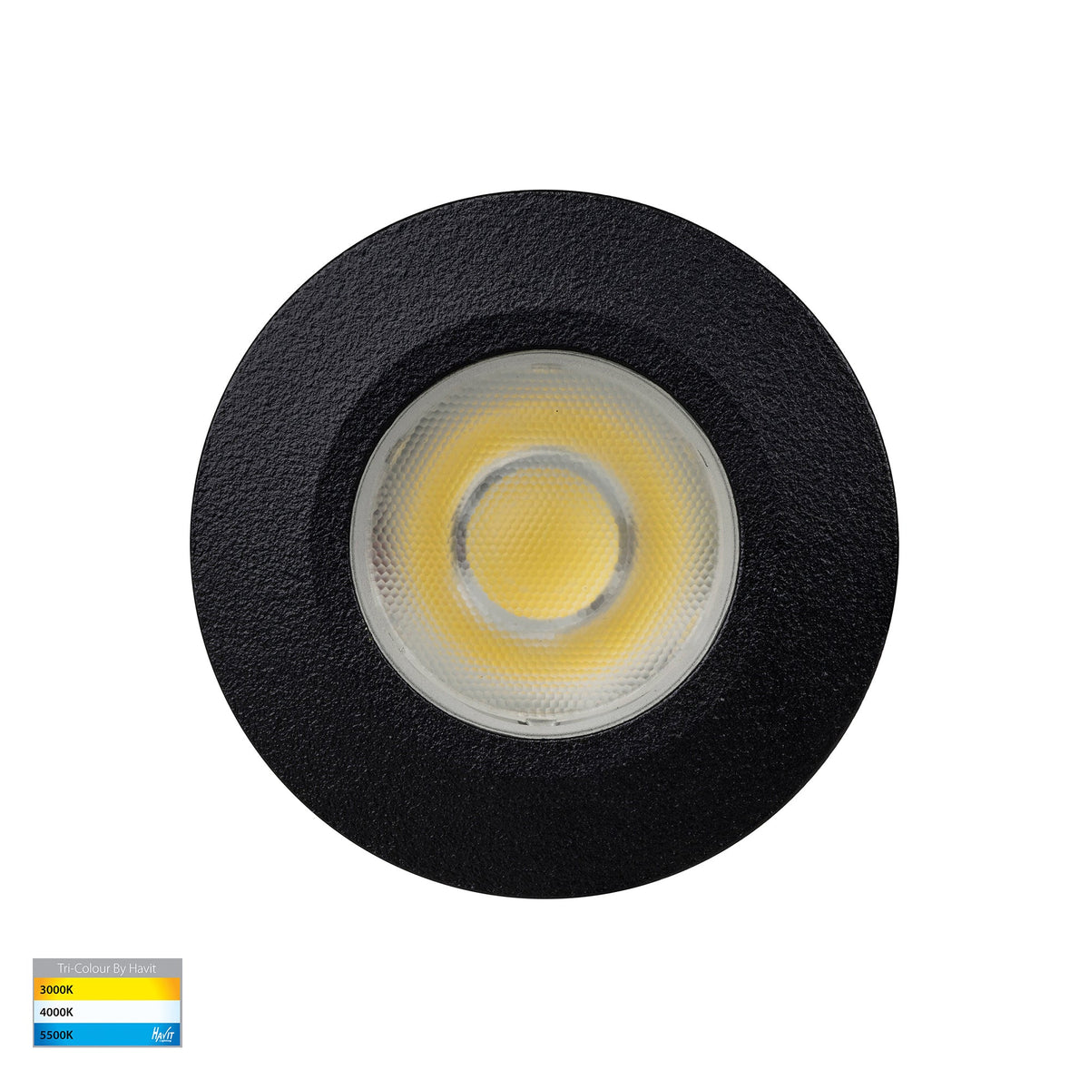 Dek Black LED Deck or Inground Light - HV2893T-BLK-12V