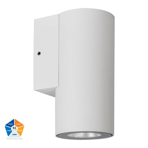 HV3625S-ALUWHT- Aries Aluminium White Fixed Down LED Wall Light - HV3625S-ALUWHT