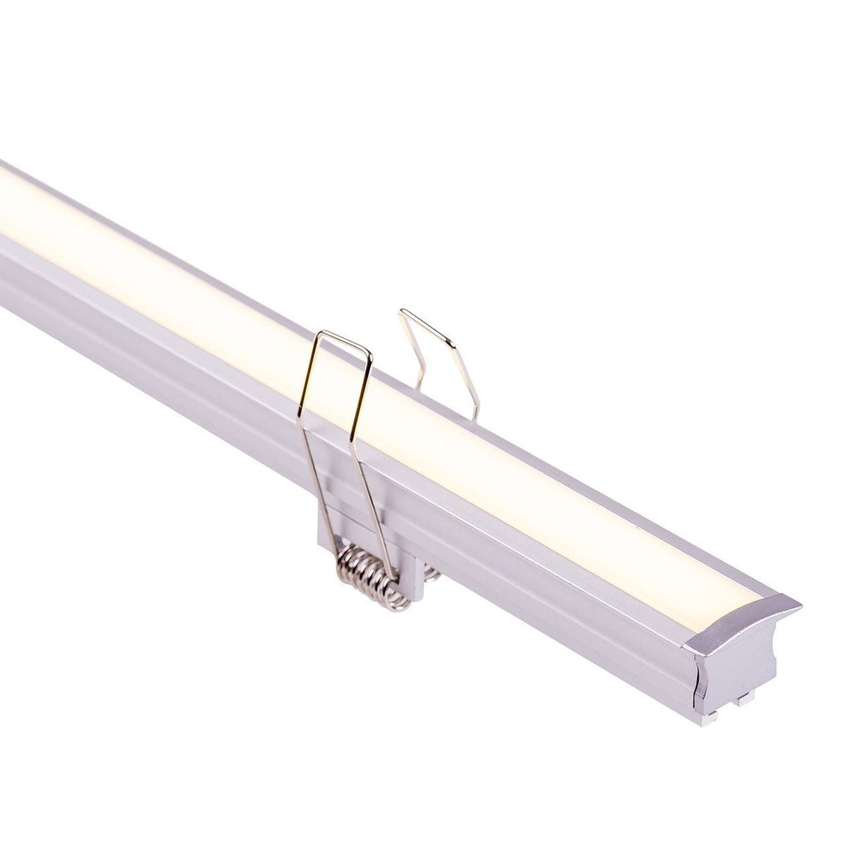 Deep Recessed Square Winged Aluminium Profile - HV9695-2520-3M