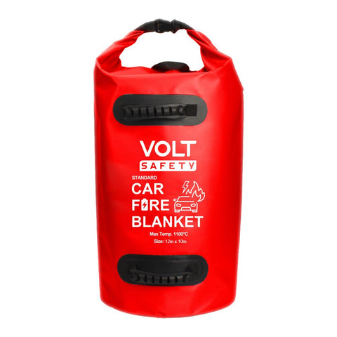 EV Car Fire Blanket 12m x 10m with Storage Bag - Volt Safety - FIRE-B-EV-1210-SB