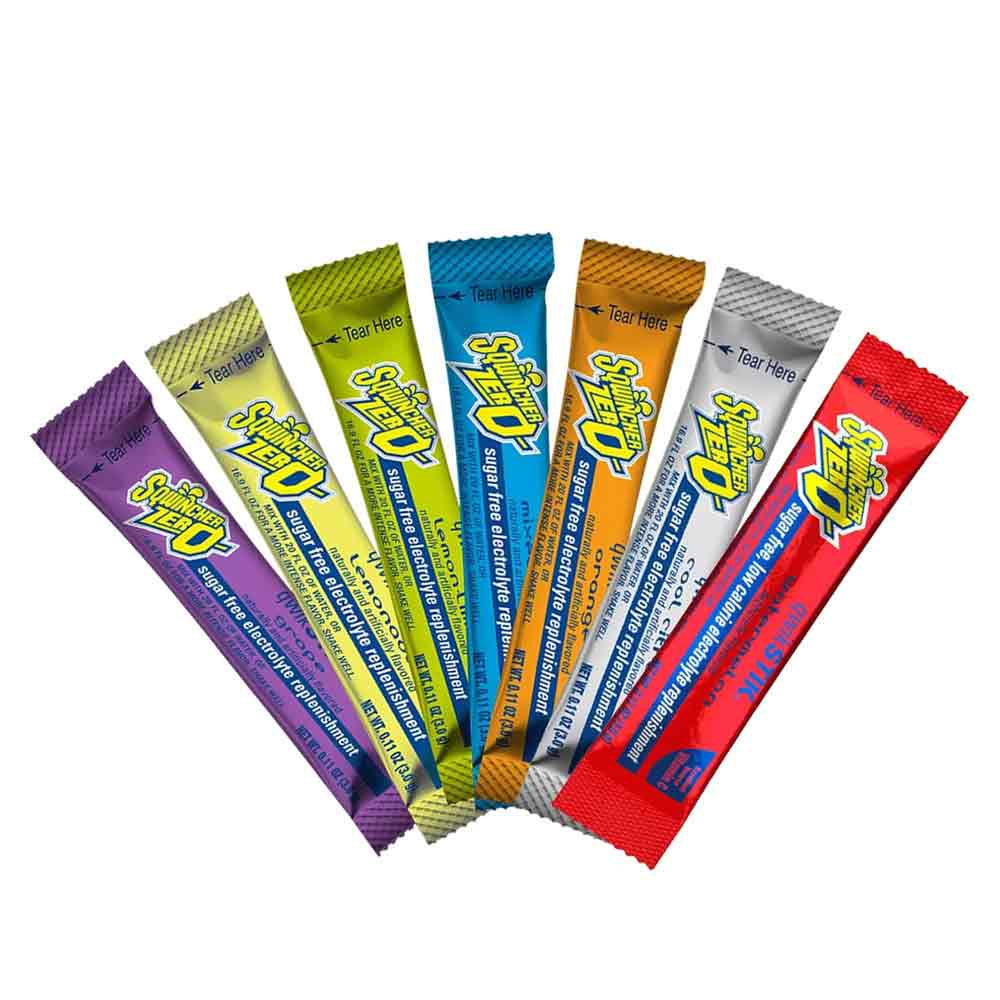 Electrolyte Hydration Sugar Free Powder Qwik Stiks Grape - Sqwincher - HYD-SQW-QS-GR