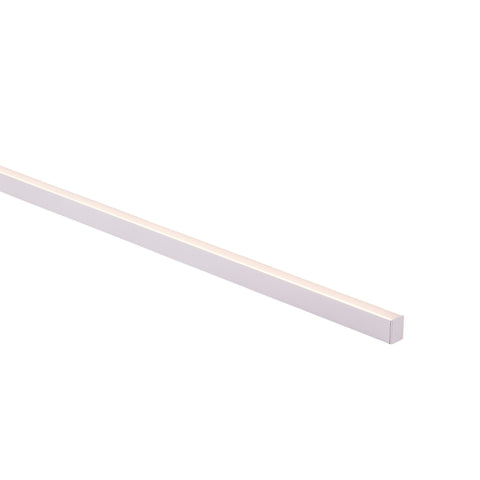 Shallow Square Aluminium Profile - HV9693-1622-WHT-3M