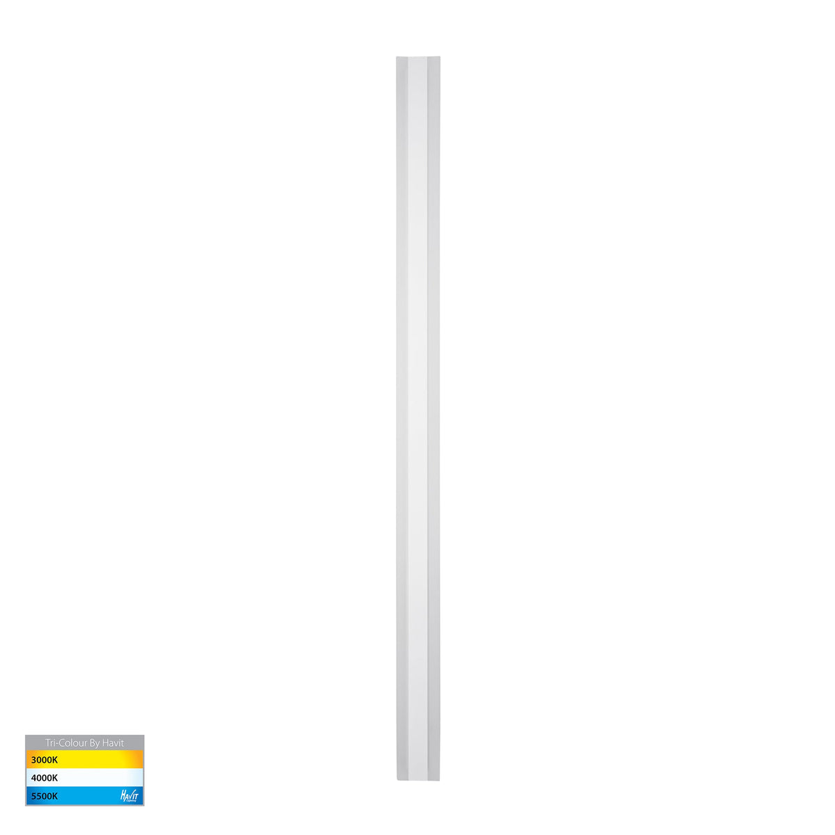 Barline Aluminium White 1500mm Wall Light - HV3586T-WHT-24V