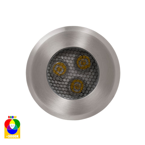 Split 316 Stainless Steel 3w RGBW LED Inground Light - HV1841RGBW