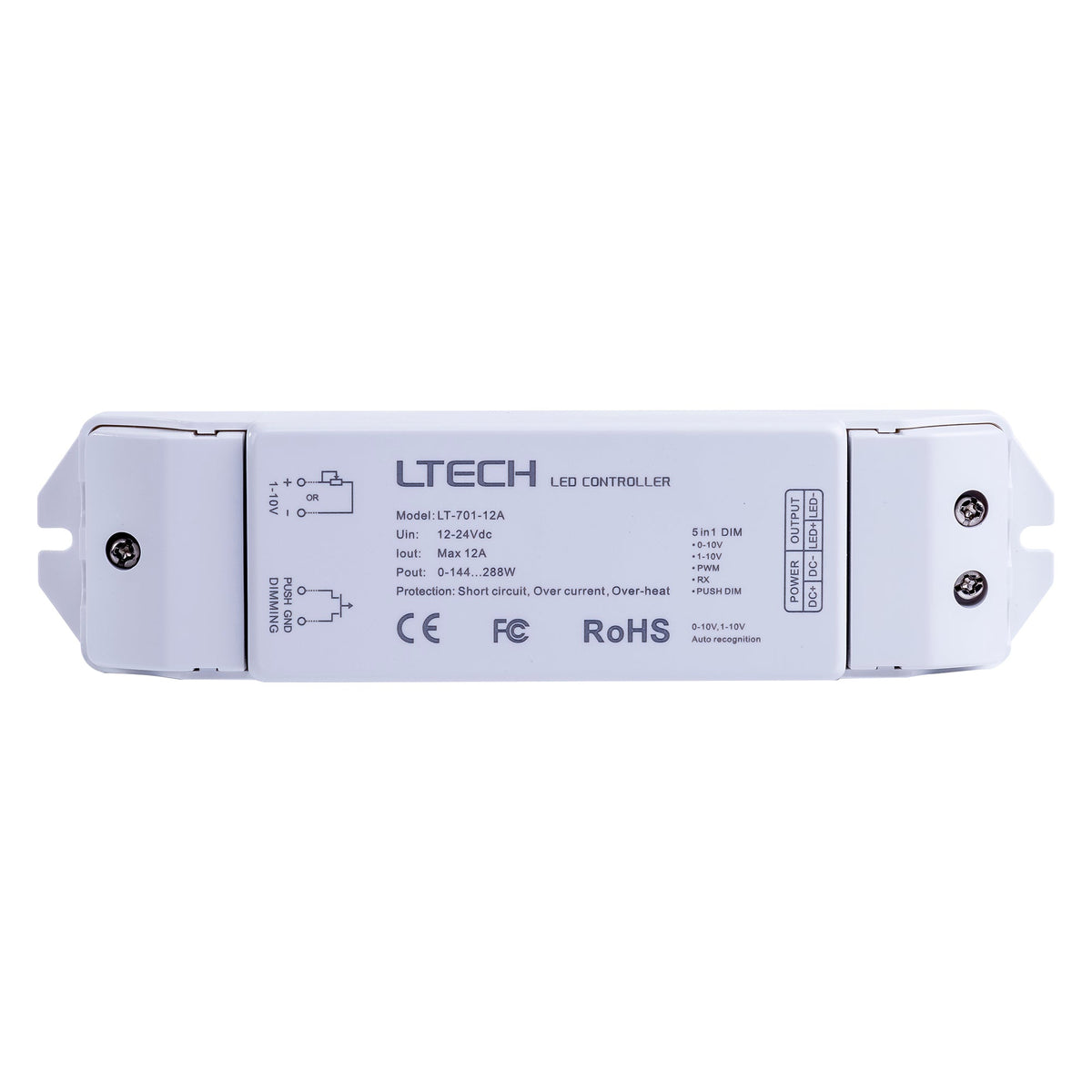 0-1/10V LED Strip Controller - HV9106-LT-701-12A