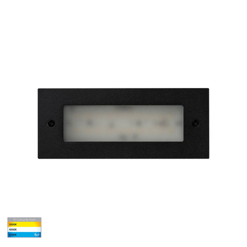 Bata Black 6w LED Brick Light - HV3005T-BLK-240V