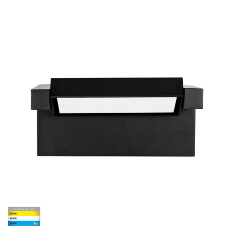 Locu Aluminium Black 24w Adjustable LED Floodlight - HV3732T-BLK