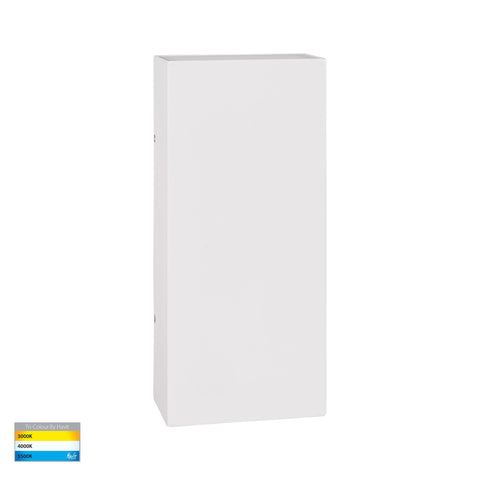 Essil White Up & Down LED Wall Light - HV3650T-WHT-240V