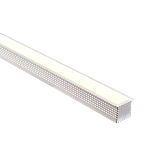 Deep Square Recessed Winged Aluminium Profile - HV9695-4540-MC