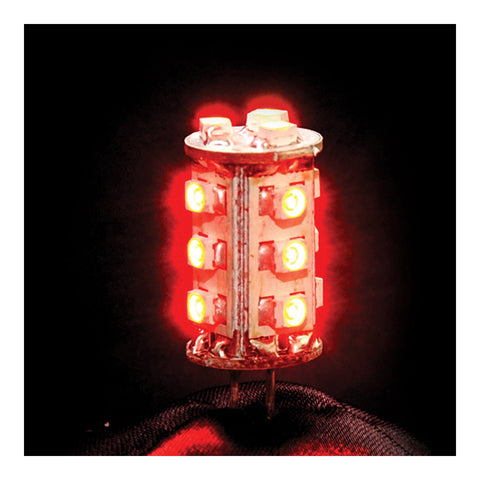 1.4w G4 12v DC LED Coloured Bi Pin Globes - HV9528