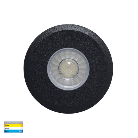 Elite Black Aluminium LED Deck or Inground Lights - HV2881T-BLK-12V