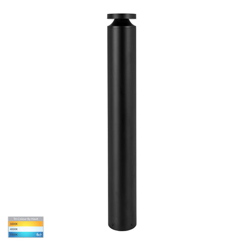 Noray 970mm Black LED Bollard Light - HV1639T-BLK-240V