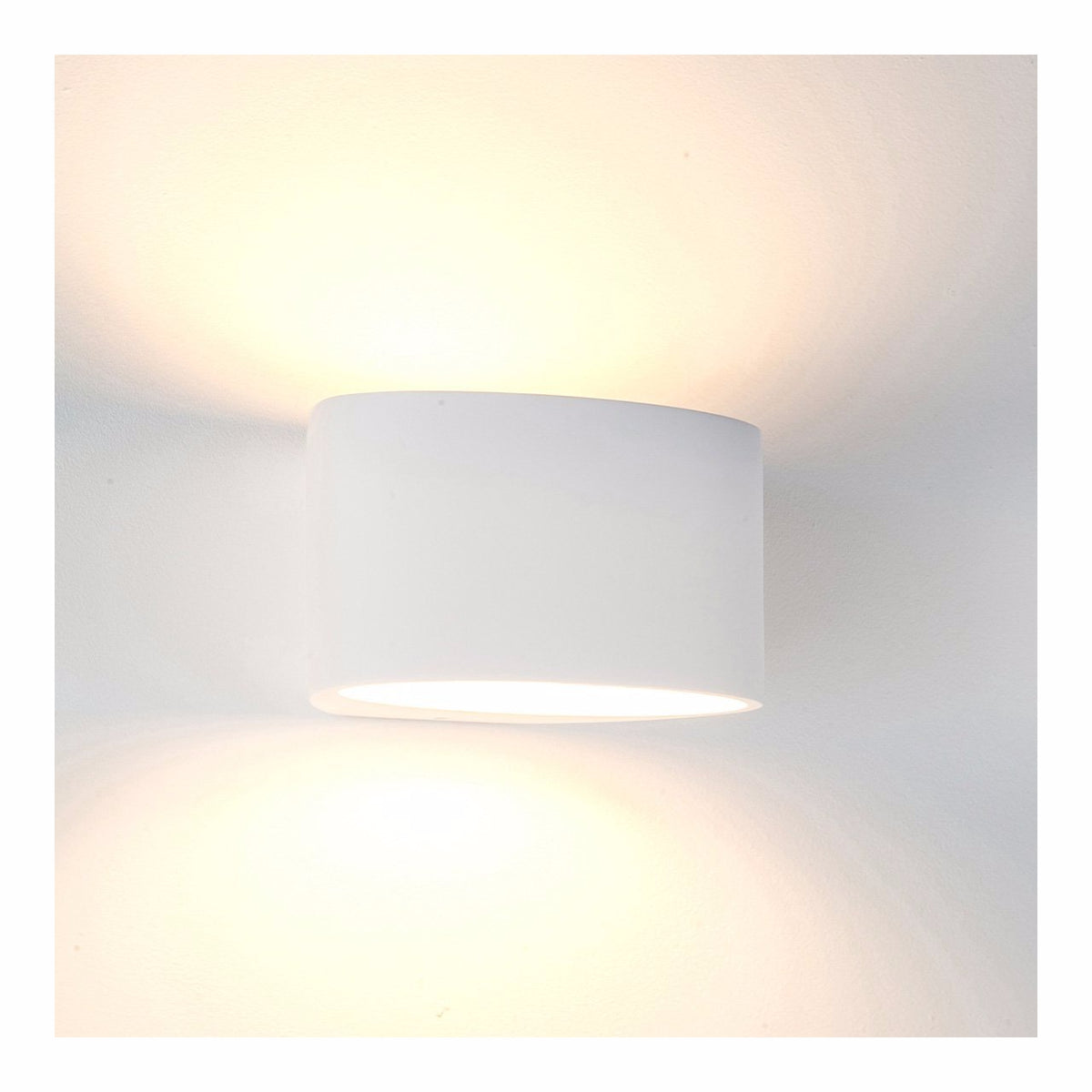 Arc Large Plaster LED Wall Light - HV8026W
