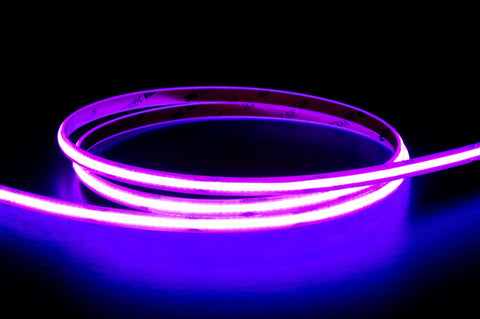 9.6w IP54 24v DC Violet COB Dotless LED Strip - HV9761-IP54-320-V
