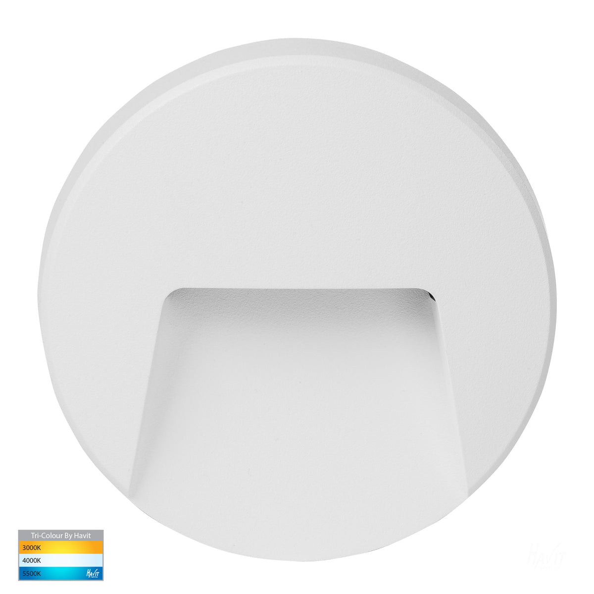 Seefore Polycarbonate White LED Step Light - HV3221T-WHT